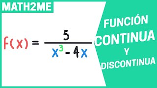 FUNCIÓN CONTINUA y DISCONTINUA (ejercicio tipo examen)