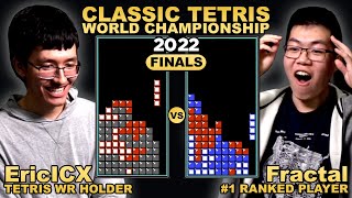 Tetris IMMORTALS - Tetris World Championship FINAL! - Live WR SMASHED - EricICX vs Fractal CTWC 2022