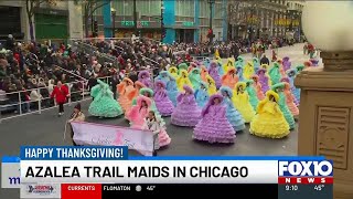 Azalea Trail Maids participate in Chicago’s 91st annual Thanksgiving Parade