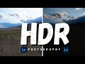 How to EDIT an HDR photo in LIGHTROOM