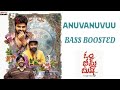 Anuvanuvuu - Bass Boosted _ Om Bheem Bush _ Sree Vishnu _ Arijit Singh _ #viral #trending