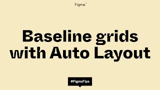 Baseline Grids with Auto Layout