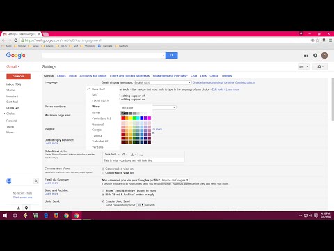 How to Change Gmail Font Size, Font Style & Color How to Change Gmail Font Size, Font Style & Color