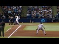 nyy@tb ackley ends inning with great defensive play