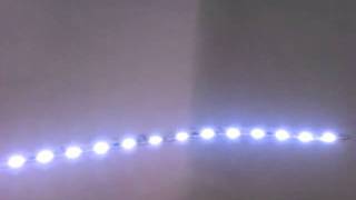 600 LEDs white SMD 335 side view LED light strip - kutop.com