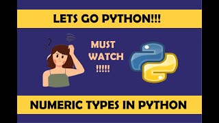 What are the numeric types in Python || integer, float, strings||#5