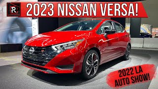 2023 Nissan Versa SR – Redline: First Look – 2022 LA Auto Show