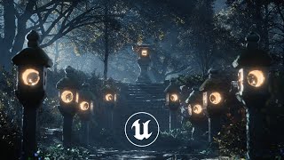 Lighting a NIGHT-TIME exterior in Unreal