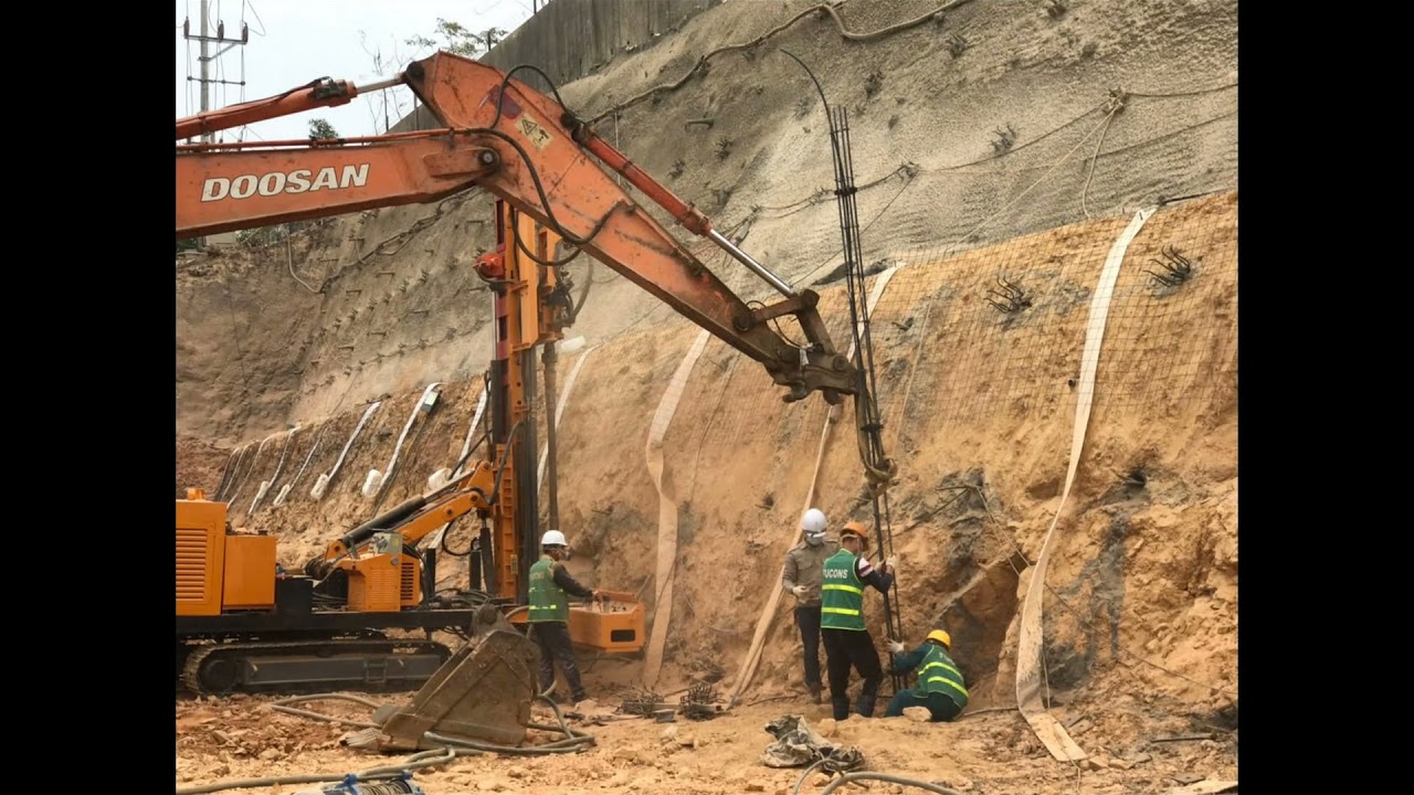 Micro Piles Construction Youtube