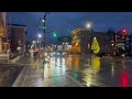 christmas lights markham main street ontario canada old canadian village walking tour 4k