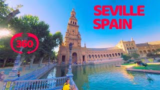 Seville Spain VR 360 travel video.  Севилья, Испания.