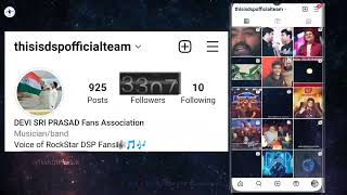 Thank you 5K+ DSPians | Rockstar DSP | Devi Sri Prasad | DSPofficialTeam | TeamDSPians