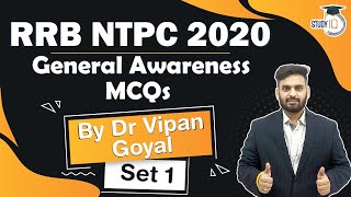 RRB NTPC 2020 General Awareness MCQs Set 1 by Dr Vipan Goyal #NTPC  #CET #Railways