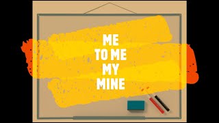 Learn Turkish Lesson 51 -  Me, To me, My, Mine (Beni, Bana, Benim, Benimki)