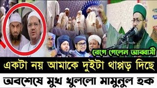 একটা নয় আমাকে দুটি থাপ্পড় দিয়েছে! অবশেষে মুখ খুললো মামুনুল হক || mamunul haque || Mahmudul hasan