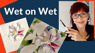 Wet on Wet Watercolor Technique