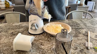 Ourokhome Rotary Cheese Grater Review: Is It Worth It?  #ad