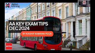 AA(F8) Key tips - Section B by Kashif Kamran