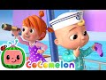 Row Row Row Your Boat (Sea Adventure Edition! ⛵) | CoComelon Nursery Rhymes & Kids Songs