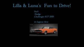 Lilla \u0026 Luna 's Fun to Drive!  No.1 Dodge 1970