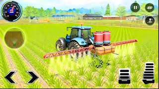 Real Tractor Driving Simulator 2024 - Grand Farming Transport Walkthrough - Android GamePlay #2