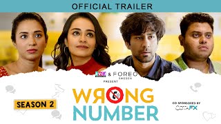 Wrong Number | Season 2 Official Trailer | Ft. Apoorva, Ambrish, Badri & Anjali | RVCJ Originals