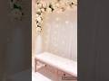 wedding backdrop flowers floral decoration ideas #shorts #youtubeshorts #ytshorts #ytshortsindia