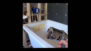 How to drill a hole in an Omnitub fibreglass bathtub