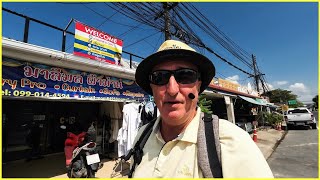 The Streets of Rawai - Wiset RD  toward The Beach Plus Talk about The cost of Living Ep09