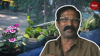 Meet Narayanappa, a BMTC driver whose bus is home to a mini garden