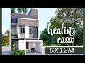 SPLIT LEVEL SMALL HOUSE With Healing Vibes 6x12 sqm land [kode 261]