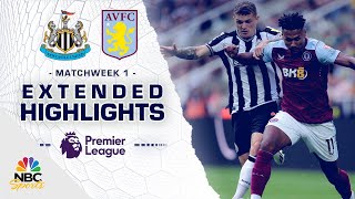 Newcastle United v. Aston Villa | PREMIER LEAGUE HIGHLIGHTS | 8/12/2023 | NBC Sports