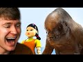 Reacting to D-REX vs SQUID GAMES!?