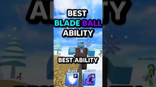 What is the BEST ABILITY in BLADE BALL?! ROBLOX #shorts