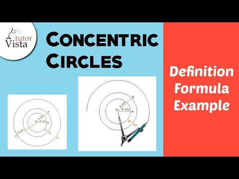 How do you know if a circle is concentric?