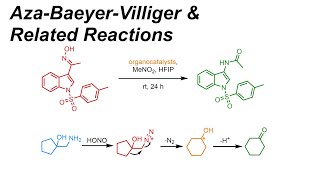 Aza-Baeyer-Villiger \u0026 Related Reactions (IOC 46)