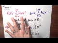 What happens if I multiply two power series? - Week 5 - Lecture 11 - Sequences and Series