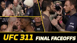 UFC 311 Final Faceoffs | Makhachev vs. Moicano | MMA Fighting