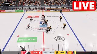 ICE HOCKEY LIVE🔴 Canada vs Germany | 2023 IIHF World Championship Final 28th May 2023 Match NHL 23