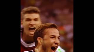 Mario Gotze scored a stunning extra-time goal 2014 WORLD CUP FINAL_ Germany 1-0 Argentina
