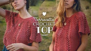 Это бомба! 😍 ТОП КРЮЧКОМ 3D Terracotta MAСТЕР-КЛАСС на любой размер 👌 CROCHET TOP / BLUSA