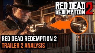 Red Dead Redemption 2: Trailer 2 - Full Analysis