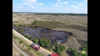 Heidebrand Strabrechtseheide Heeze aangestoken