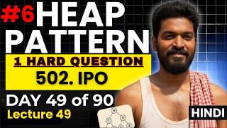 Day 49/90 |⚡📈 502. IPO Problem Explained (LeetCode Hard) | Brute Force → Optimized Greedy + Heap #6