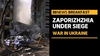 War in Ukraine: 13 killed in shelling of Zaporizhzhia | ABC News