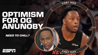 Stephen A.'s message to OG Anunoby 🗣️ 'LAY DOWN AND GET RESTED!' | First Take