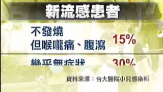 2009-09-01公視晚間新聞(臨床:45%患者無發燒等症狀 防疫漏洞)