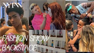 Runway Backstage Compilation ランウェイ舞台裏を公開 ファッションウィークのバックステージに潜入 メイクアップアーティストのショーの裏側密着 ヘアメイクさんになりたい人必見