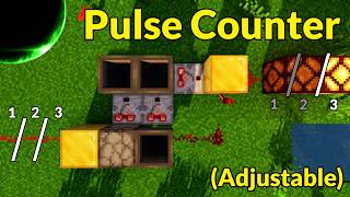 Simple Pulse Counter (Java & Bedrock, 1.21.11 and Down) | Minecraft Redstone Engineering Tutorial