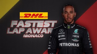 Lewis Hamilton Sets The Fastest Lap in Monaco | 2023 Monaco Grand Prix | DHL